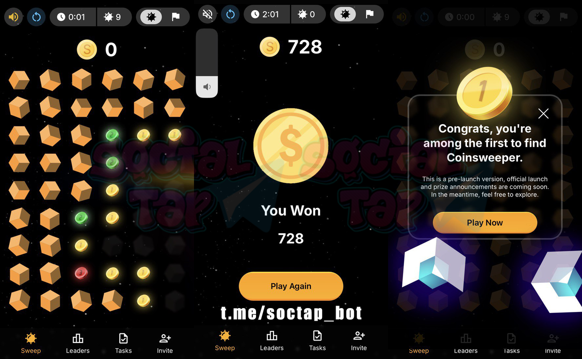 BYBIT COINSWEEPER обзор на русском