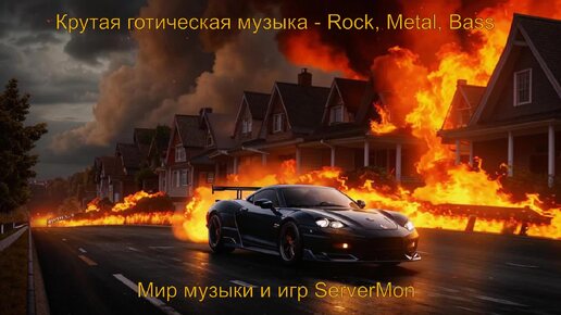 CAR MUSIC 2024 - 190 (Крутая готическая музыка - Rock, Metal, Bass)