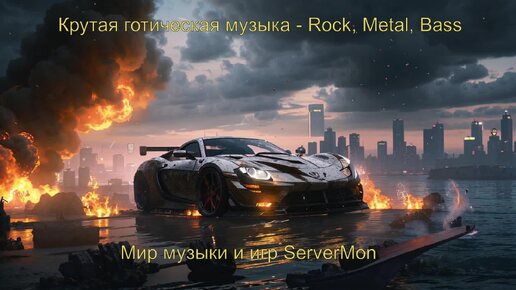 CAR MUSIC 2024 - 191 (Крутая готическая музыка - Rock, Metal, Bass)