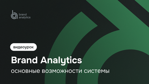 Brand Analytics – основные возможности системы