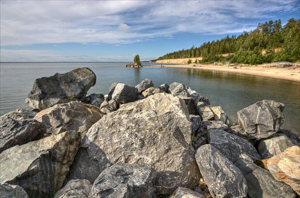 На Обском море особенно красиво летом и осенью. Фото: Жанна Прокопьева / Яндекс Карты