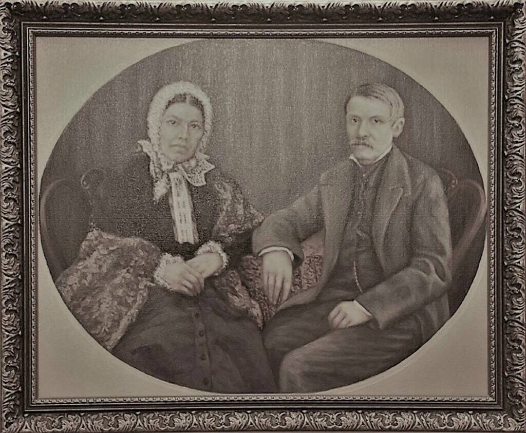 О. И. Менделеева и Н. В. Басаргин