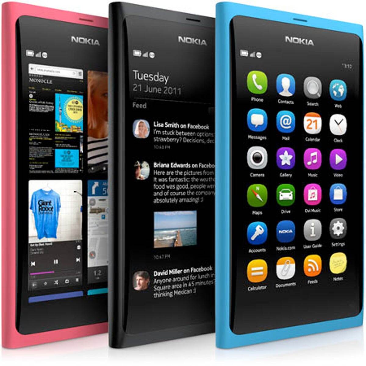 Единственным смартфон на Meego стала Nokia N9