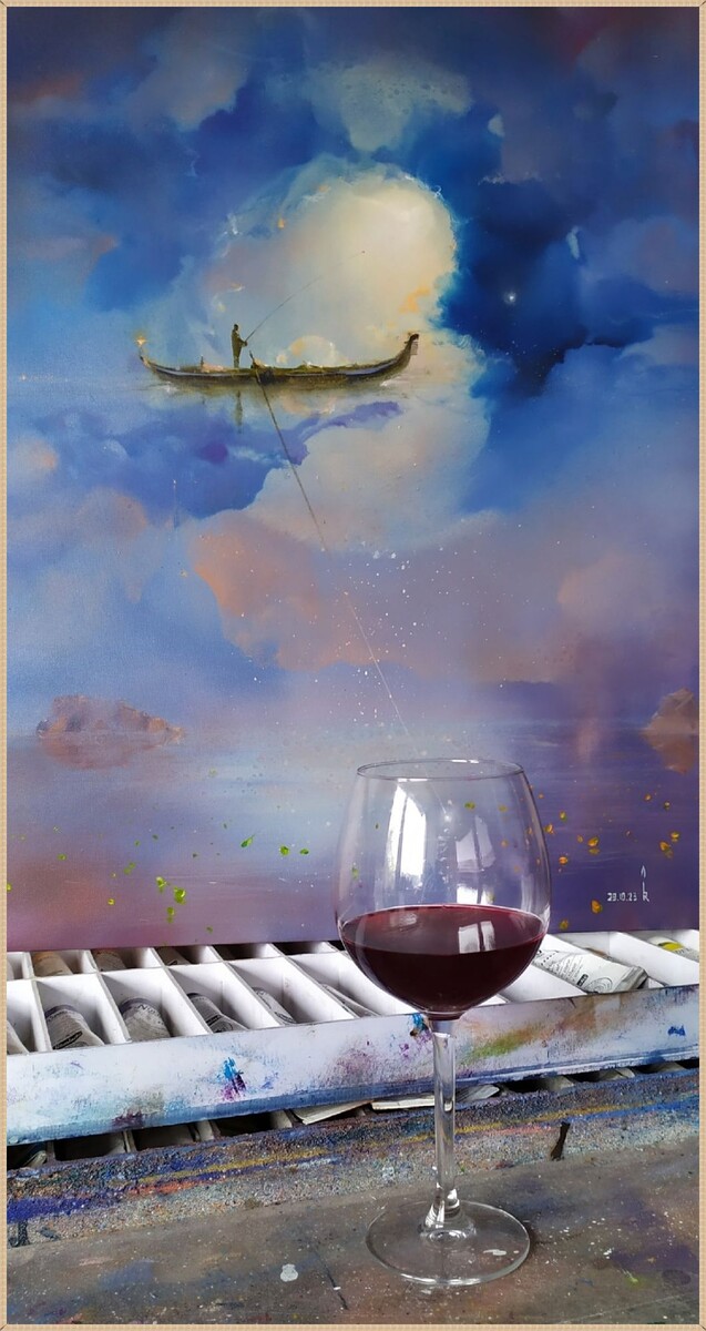 © Роман Величко. Время, небо, человек. И немного вина из смородины.