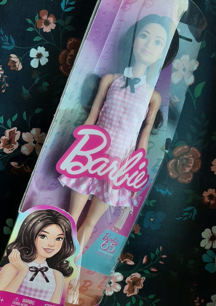 Барби Fashionistas 224, живые фото куклы, коробка, упаковка. Очень милый арт) 