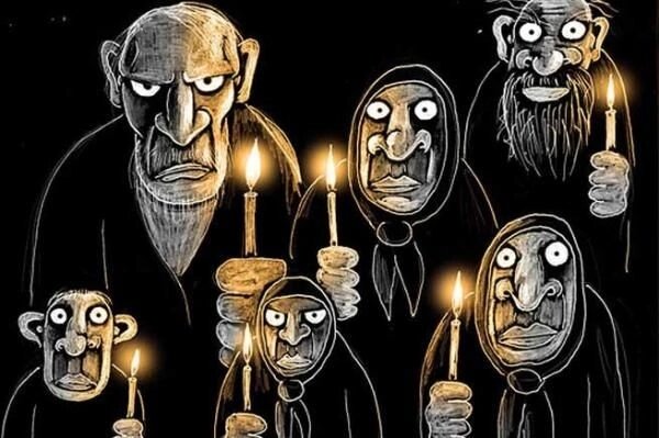 Кругом враги. Мы верим Пу, Ду и Гу (Путину, Дугину, Гундяеву). 