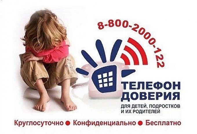 Детский телефон доверия 8(800)2000-122