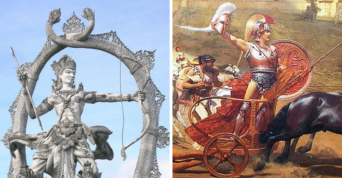 Arjuna and Achilles