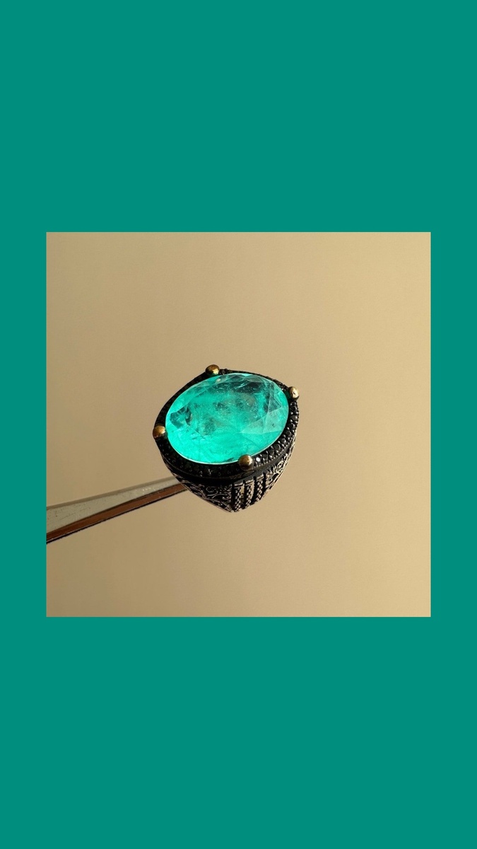 Турмалин параиба фото. 