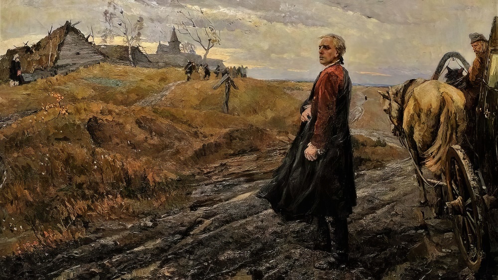Портрет Александра Радищева. Художник В. Гаврилов, 1954 год