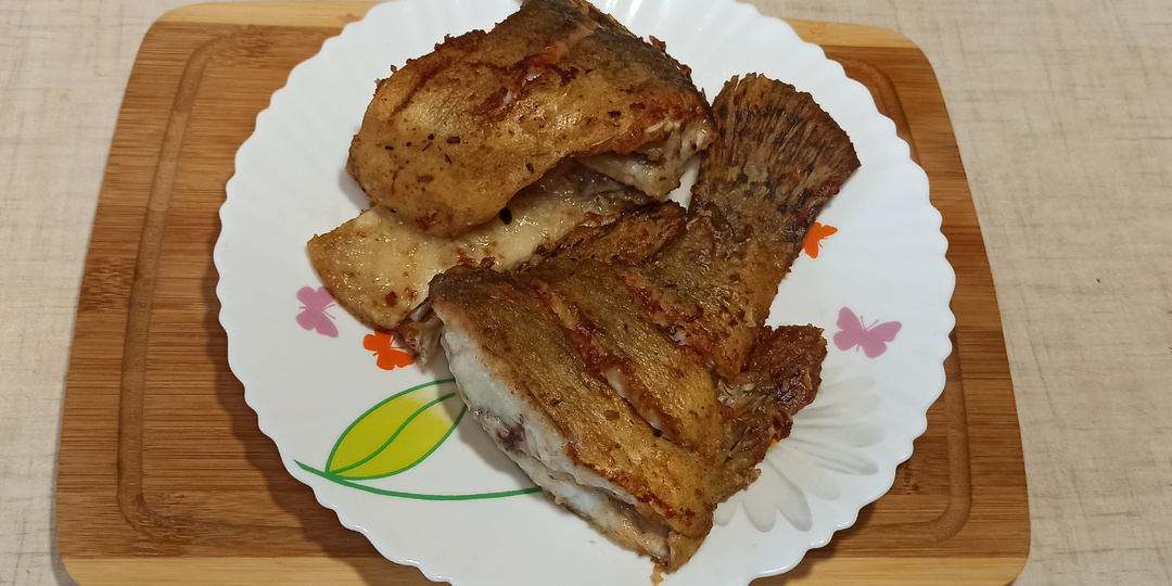 Как пожарить рыбу Амурского окуня (Ауха) с хрустящей корочкой, проверенный рецепт