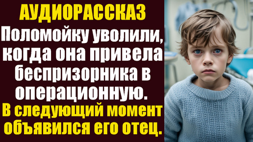 Поломойку уволили, когда она привела беспризорника в операционную. А через мгновение появился отец мальчика.