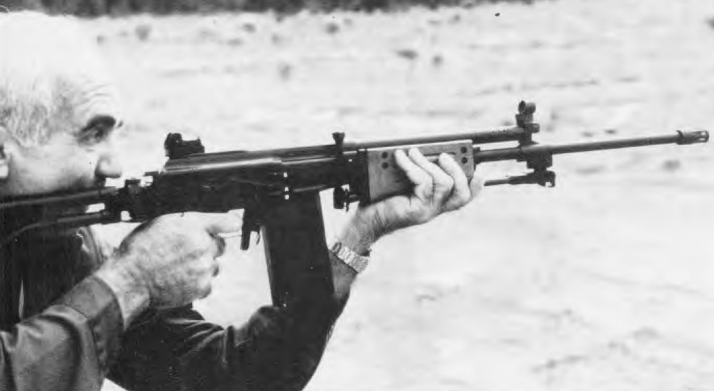 Галили с винтовкой "Галил" под патрон 7,62 мм НАТО.