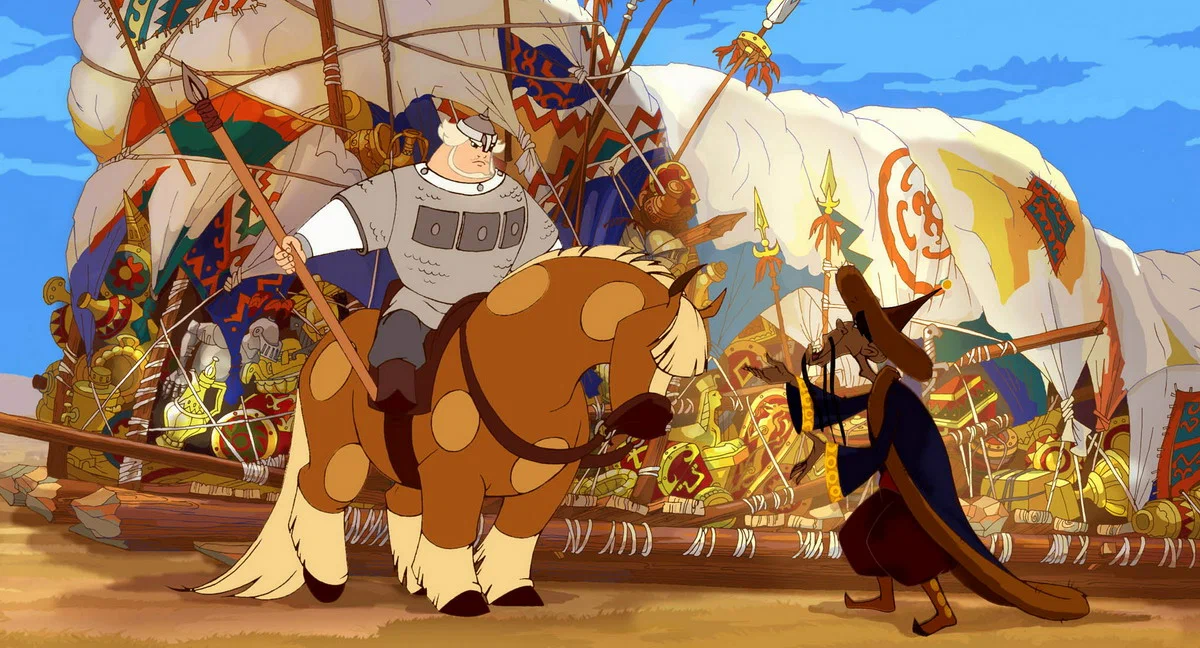 Кадр из м/ф "Добрыня Никитич и Змей Горыныч" 2006 г.