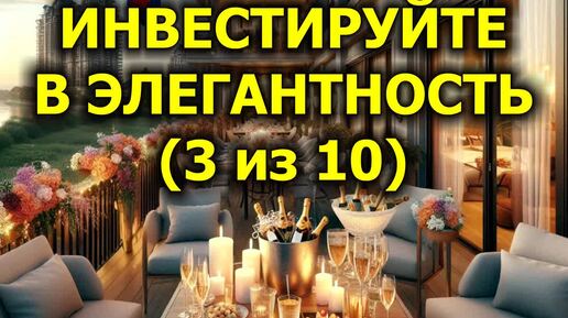 Инвестируйте в Элегантность (3 из 10)