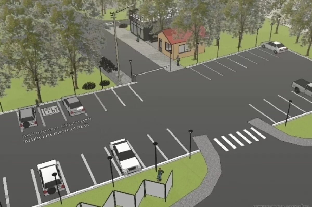    В Пензе на ул. Окружной благоустроят участок рядом с Олимпийской аллеей