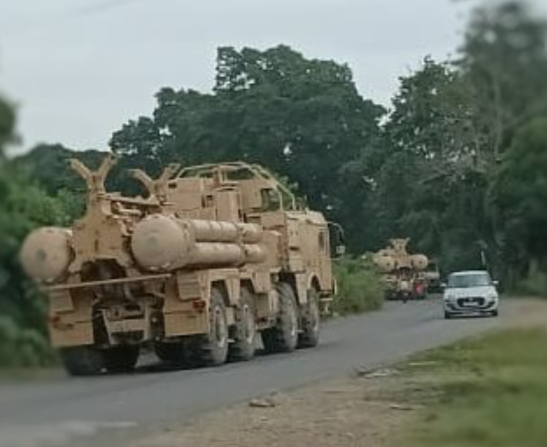 С-400 на просторах Индии. Редкий кадр. Фото Евразия Таймс