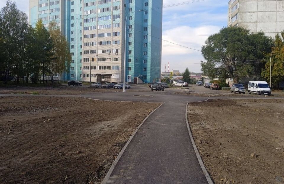    Благоустройство сквера по ул. Гущина, 171а в Барнауле. Источник: barnaul.org