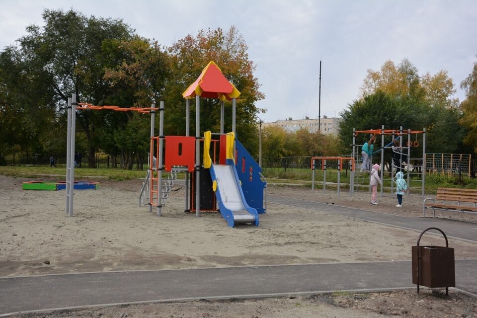    Благоустройство сквера по ул. Гущина, 171а в Барнауле. Источник: barnaul.org