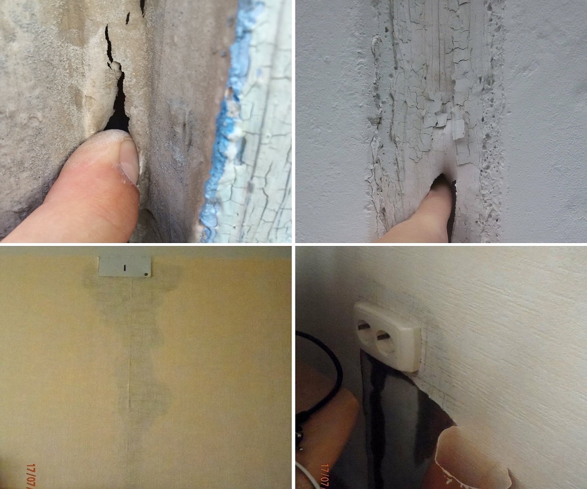 Пример дефектов в монтаже межпанельных швов и последствий для собственников квартир