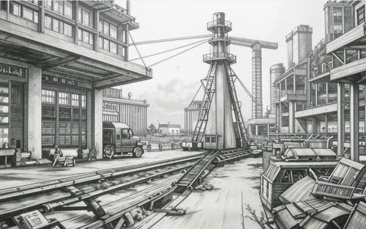    У литейного производства «Металлокомплект» пропало оборудование на фоне конфликта с арендодателем «Проминвест» Иллюстрация: нейросеть «Кандинский»