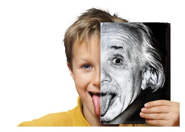 Каждый гений - немного ребенок, но не каждый ребенок - немного гений...