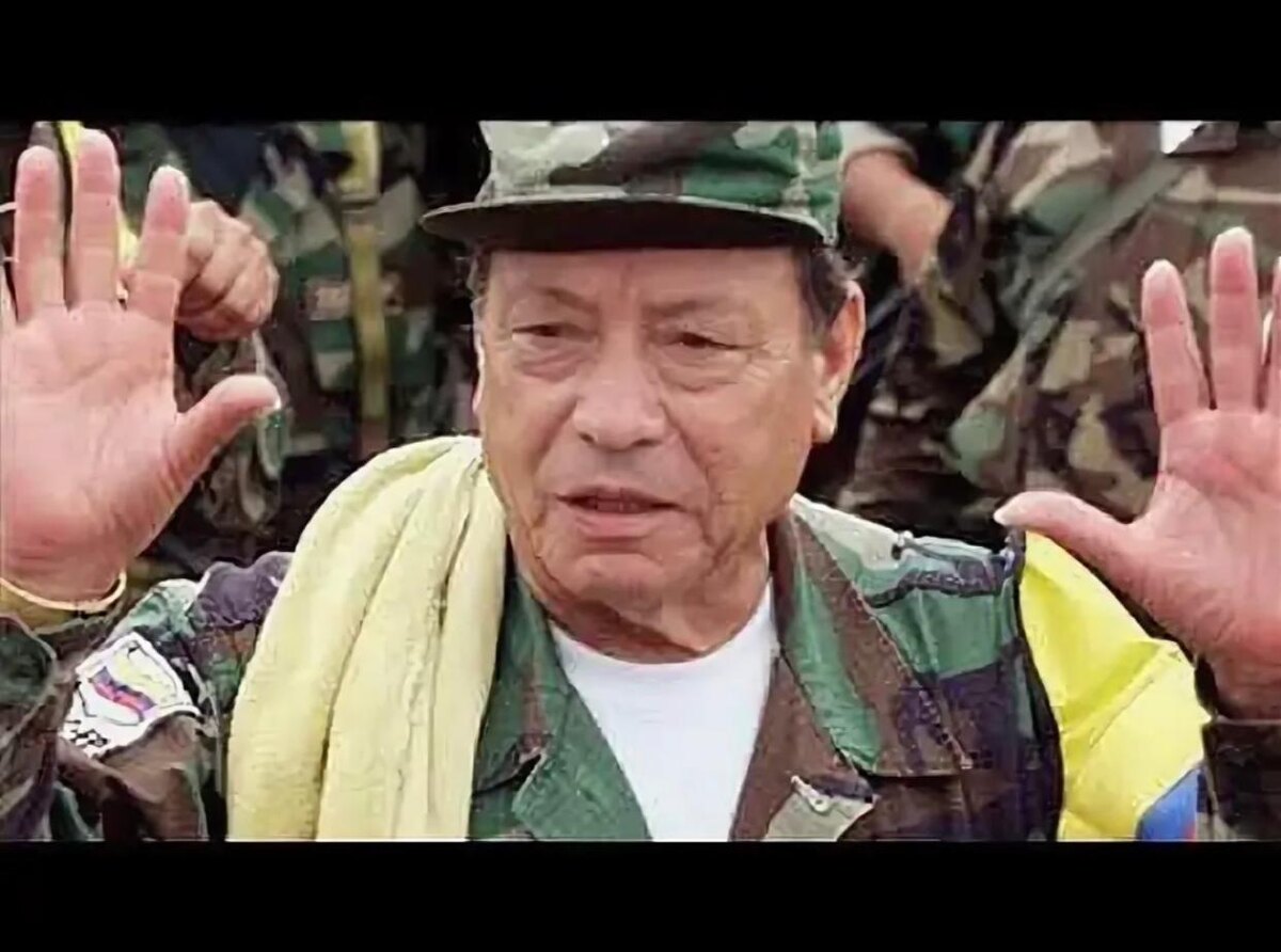 Лидер FARC Мануэль Маруланда,