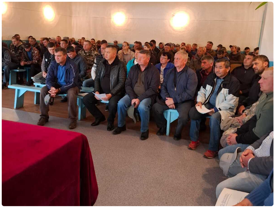 Строительство АЭС, встреча с жителями Камышинки