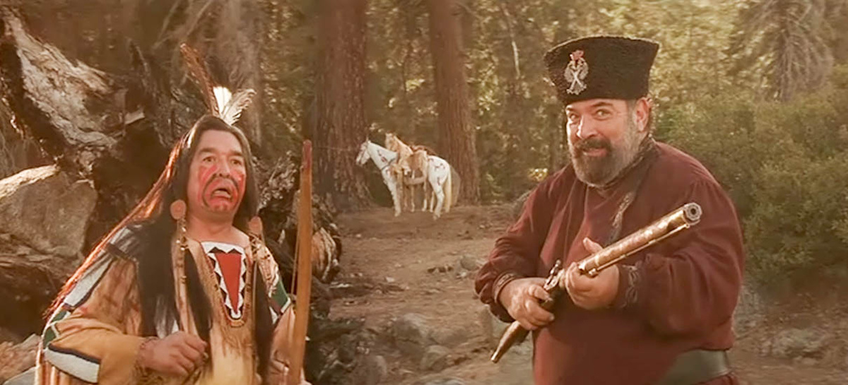 Пол Лоуренс Смит в роли русского князя в фильме "Мэверик" (1994)