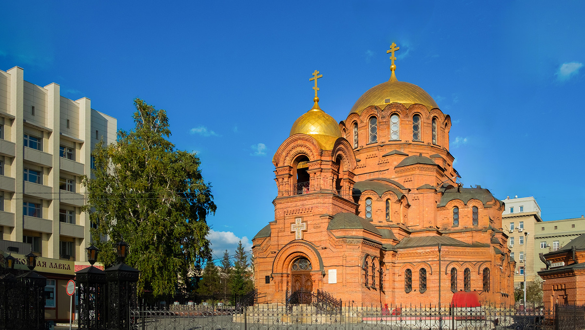 Собор Александра Невского. Новосибирск. Фотография - www.openmainphoto.ru