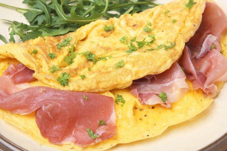 Француский омлет.