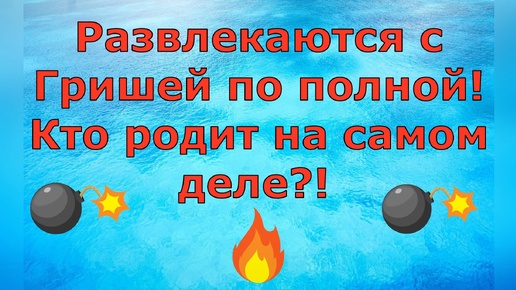 Деревенский дневник очень многодетной мамы \ Развлекаются с Гришей! Кто родит на самом деле \ Обзор