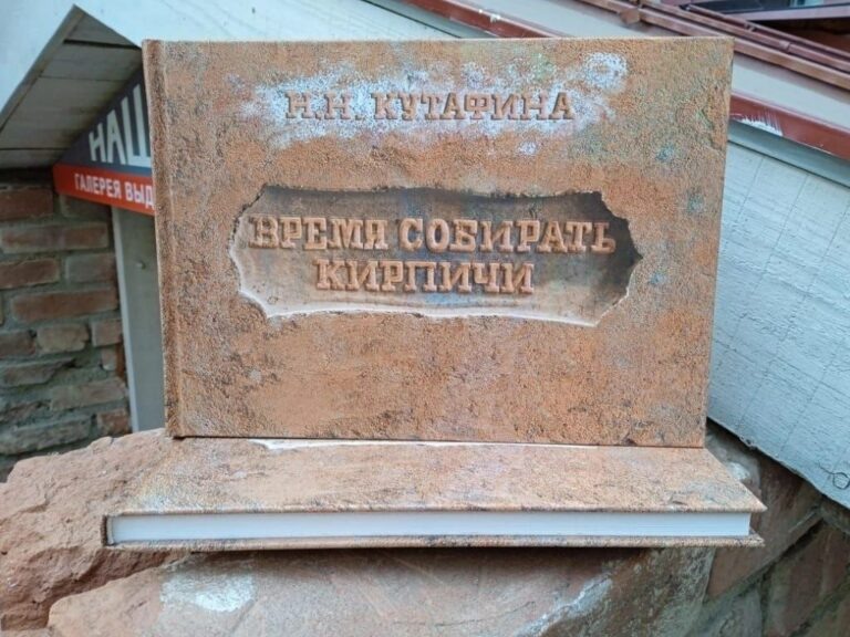    «Время собирать кирпичи». 25 сентября в Оренбурге презентуют книгу Надежды Кутафиной Марина Шарт