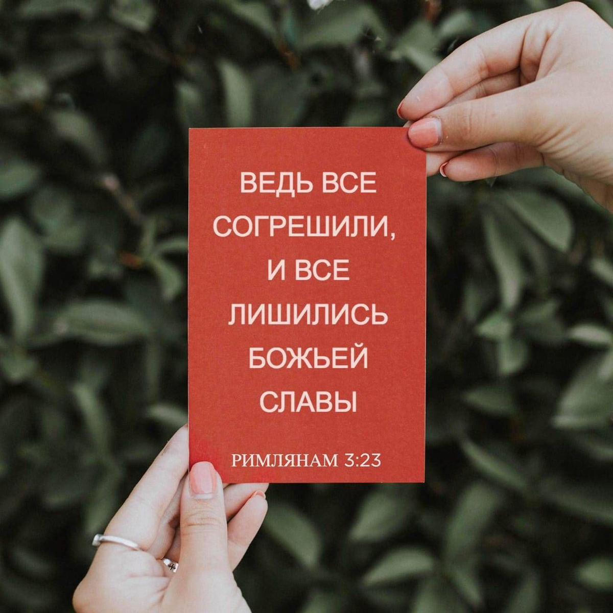 Римлянам 3:23