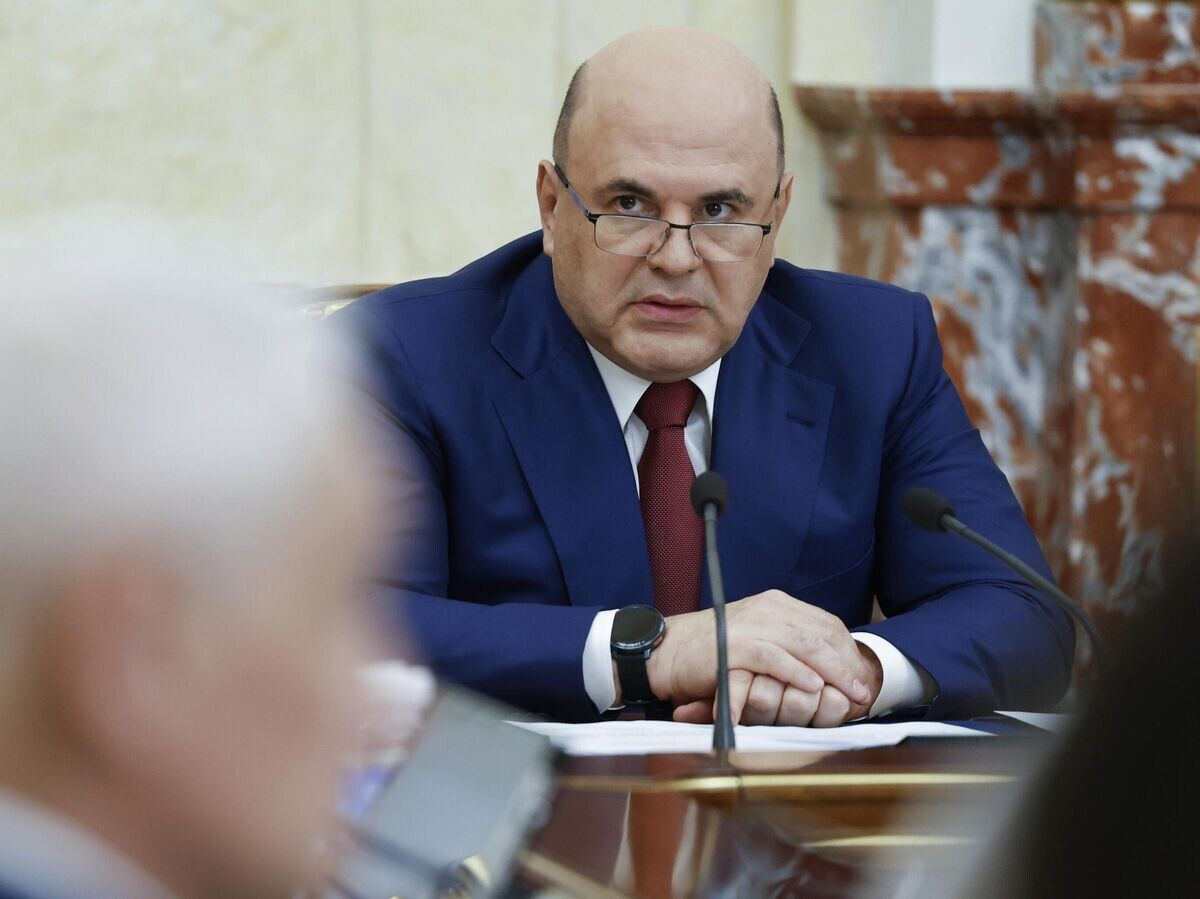    Председатель правительства РФ Михаил Мишустин проводит совещание с членами кабинета министров РФ© РИА Новости / Дмитрий Астахов