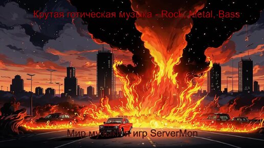 CAR MUSIC 2024 - 196 (Крутая готическая музыка - Rock, Metal, Bass)