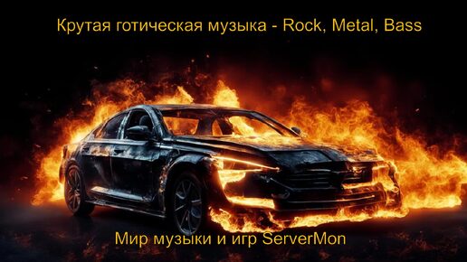 CAR MUSIC 2024 - 201 (Крутая готическая музыка - Rock, Metal, Bass)