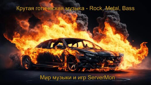 CAR MUSIC 2024 - 204 (Крутая готическая музыка - Rock, Metal, Bass)