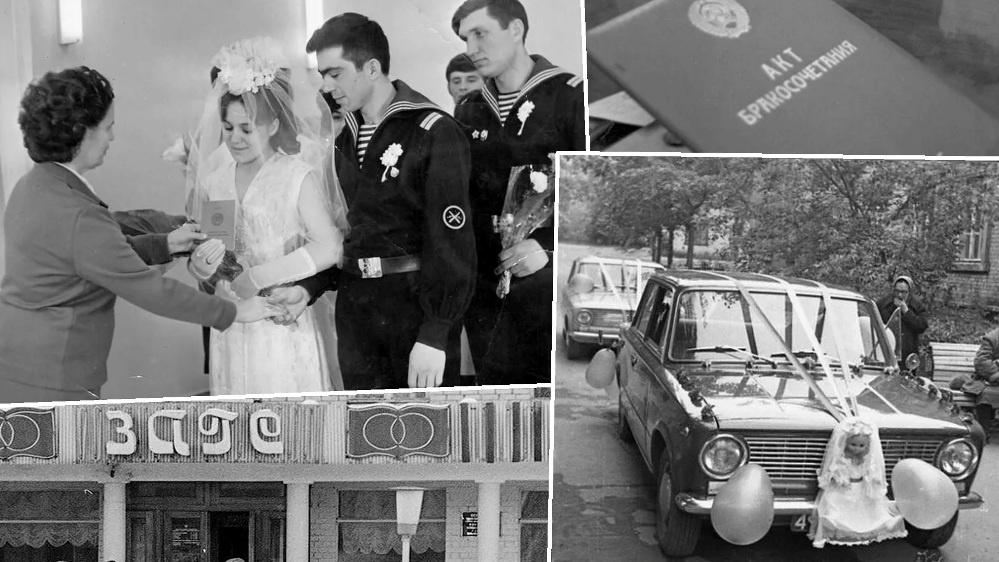 В ЗАГСе часто бывали молодые красивые девушки и такие же курсанты, молодые офицеры армии и флота