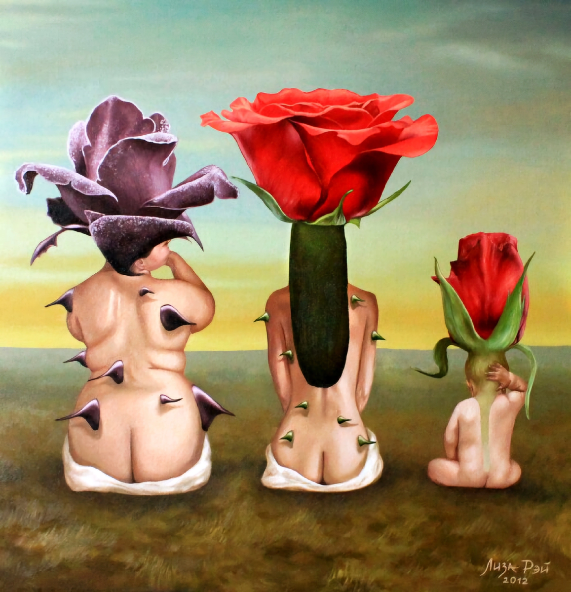 Лиза Рэй. Три возраста, 2012.