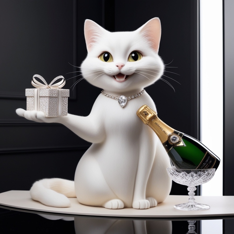 Котик любит дарить подарки! Будь как котик!😽🐈