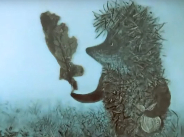    Скрин из мультфильма "Ежик в тумане", режиссер Ю. Норштейн, 1975 год