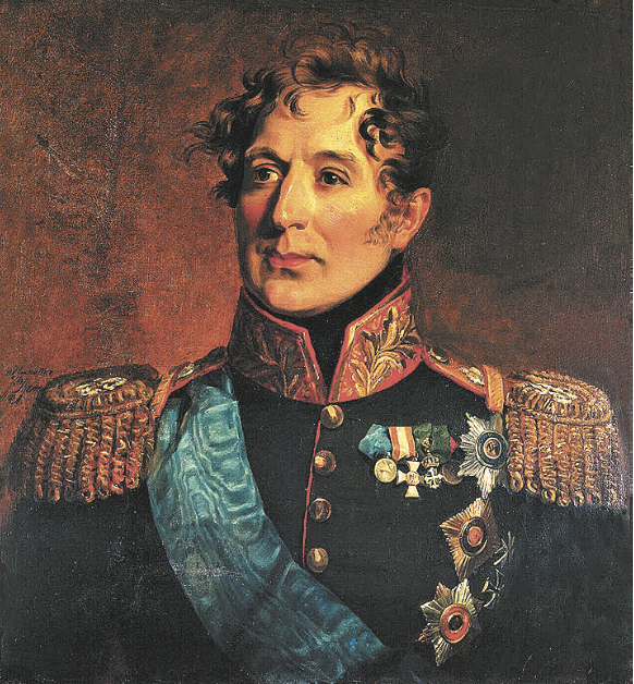 Михаил Андреевич Милорадович. Худ. Дж. Доу. 1825 г.