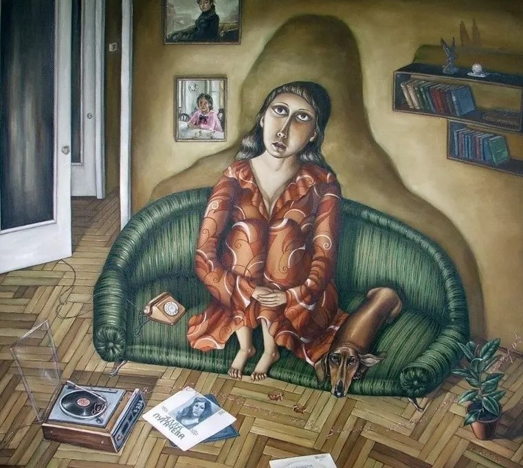 "Жду тебя" Художница Анжела Джерих