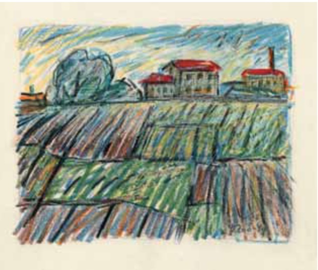 Гоберман. Пермь. Огороды. 1944.