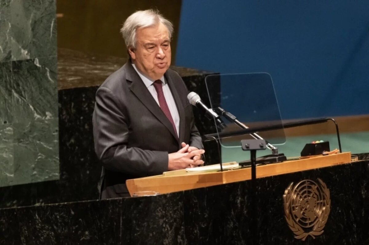    Генсек ООН Гутерриш планирует провести переговоры с Лавровым 26 сентября