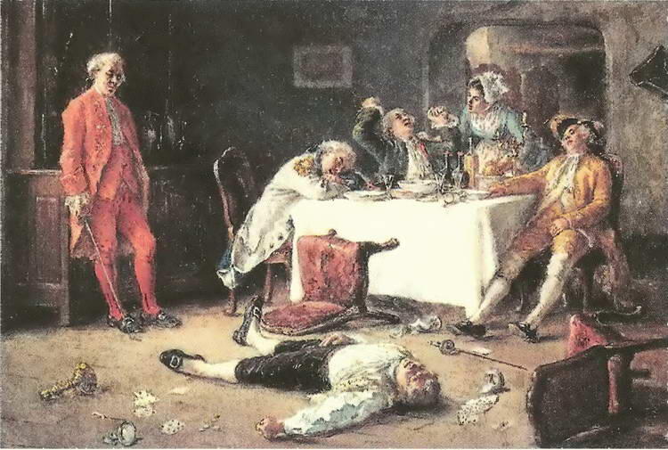 Леон-Мари-Констан Дансарт. Дуэль