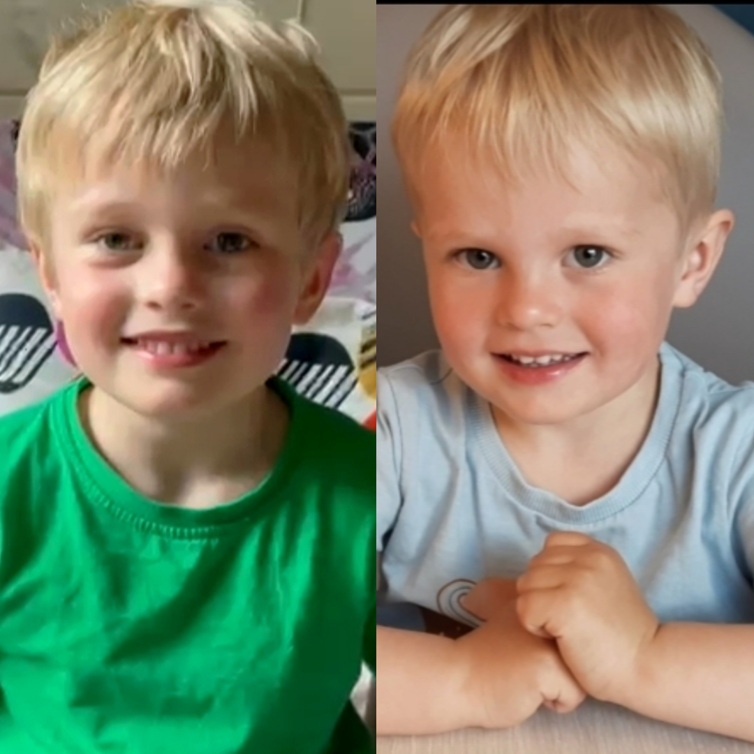 Нынешний Вова в свои 5,5 лет улыбается открыто, а в 2,5 года был очень застенчивый. 