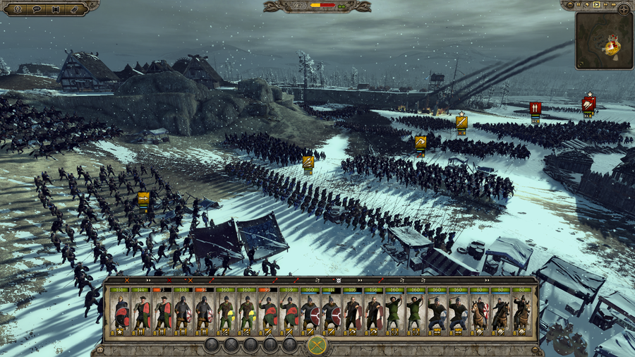 Скриншот из Total War: Attila.