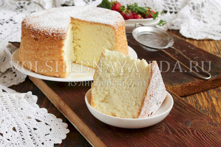 10 секретов высокого пышного бисквита